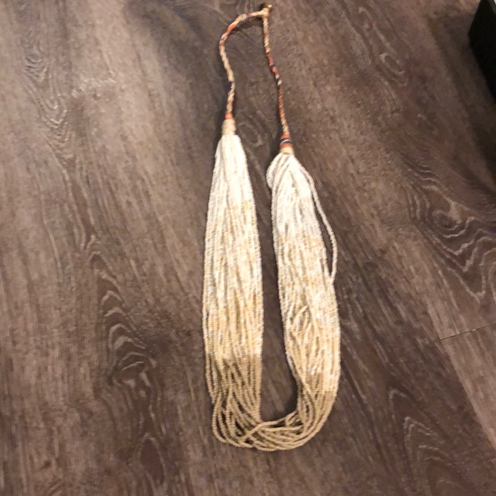Beaded necklace, perfect for beach get away outfit!